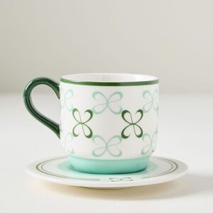 MAEVE STONEWARE ESPRESSO CUP & SAUCER